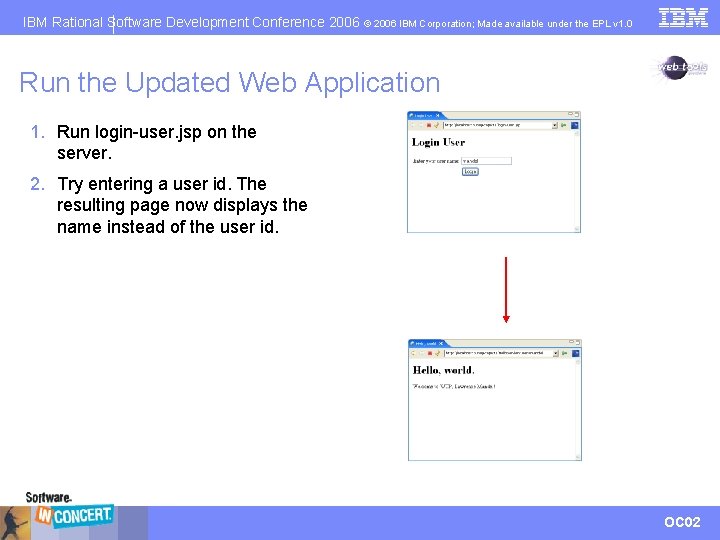 IBM Rational Software Development Conference 2006 © 2006 IBM Corporation; Made available under the