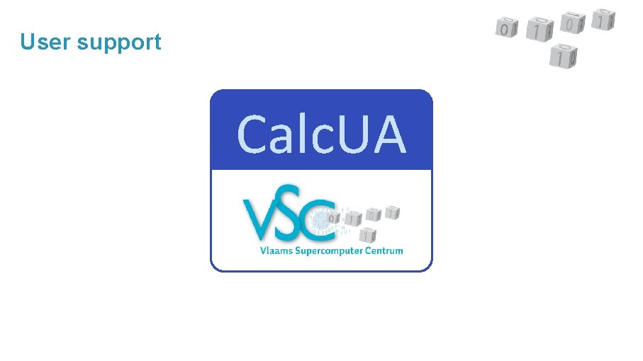 User support Calc. UA 