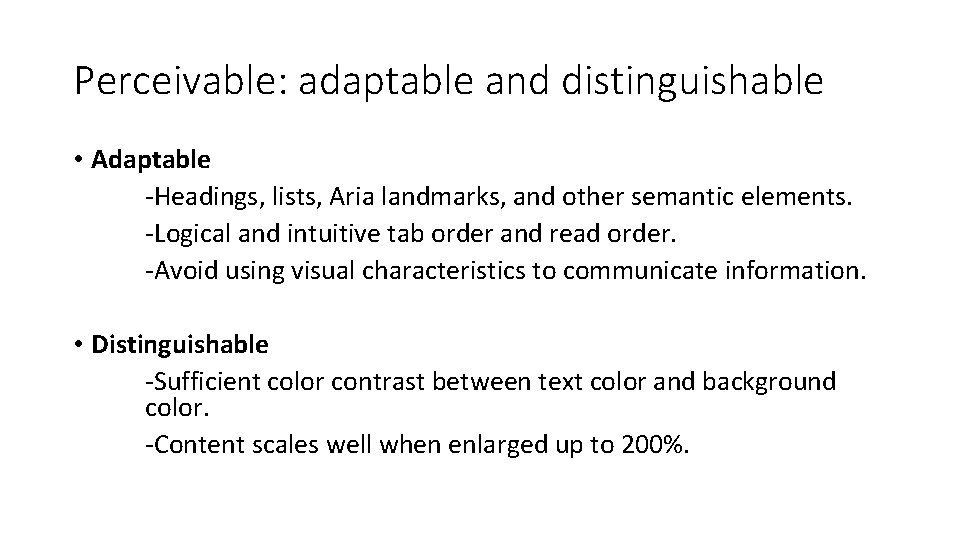 Demystifying Web Content Accessibility Guidelines Zach Lattin What