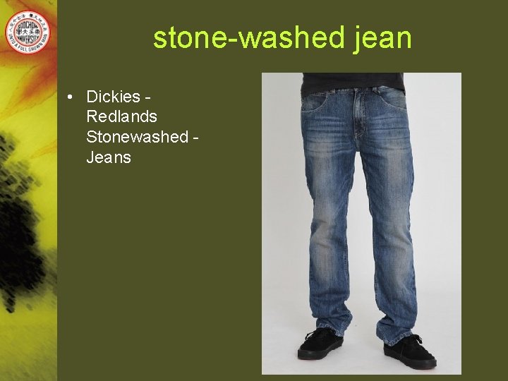 stone-washed jean • Dickies Redlands Stonewashed Jeans 
