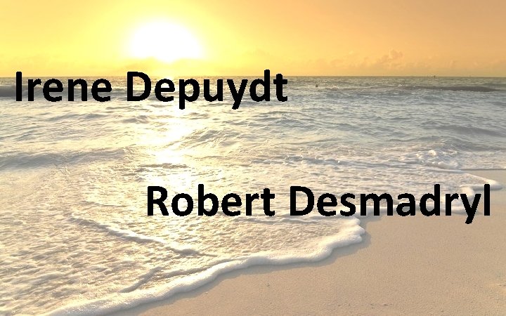Irene Depuydt Robert Desmadryl 
