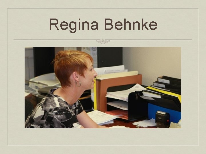 Regina Behnke 