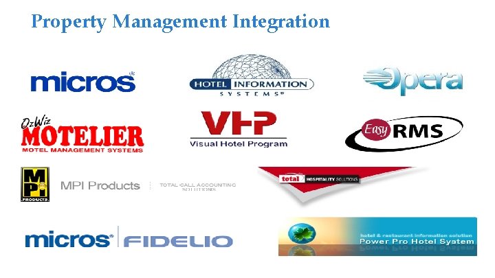 Property Management Integration 