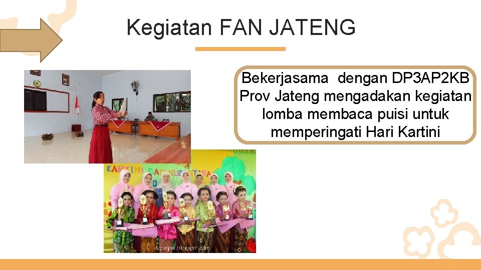 Kegiatan FAN JATENG Bekerjasama dengan DP 3 AP 2 KB Prov Jateng mengadakan kegiatan