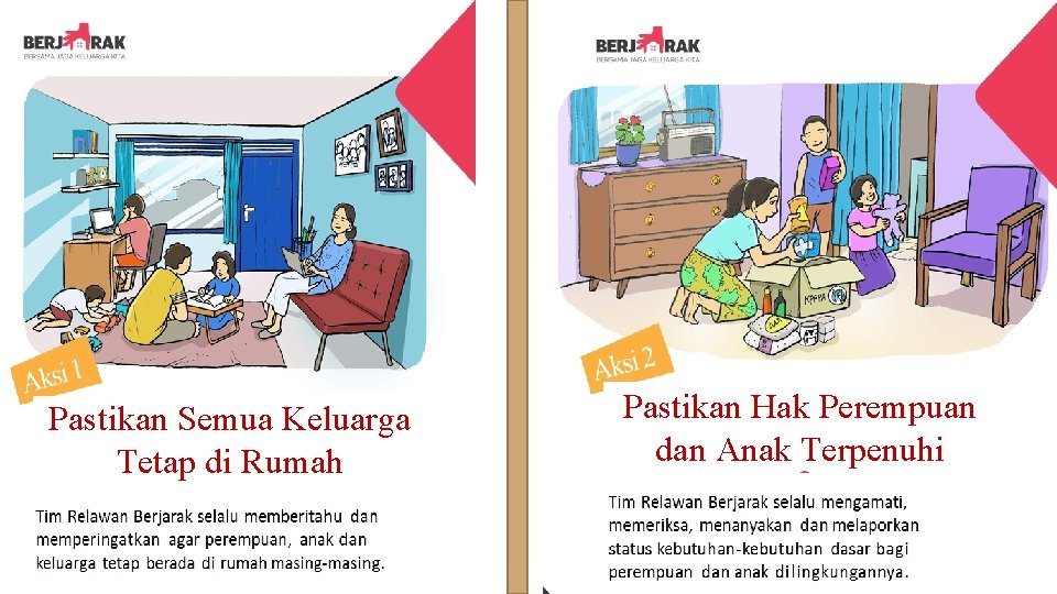 Pastikan Semua Keluarga Tetap di Rumah Pastikan Hak Perempuan dan Anak Terpenuhi 