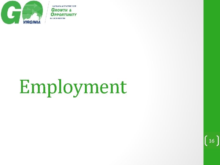 Employment 16 