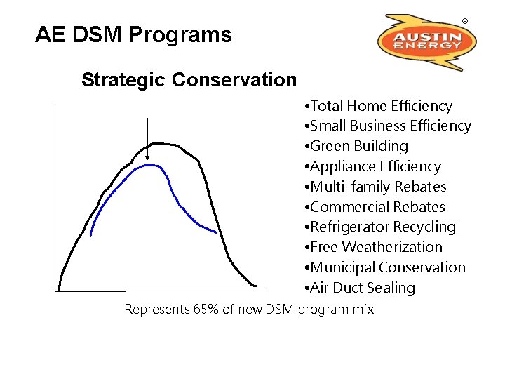 AE DSM Programs Strategic Conservation • Total Home Efficiency • Small Business Efficiency •