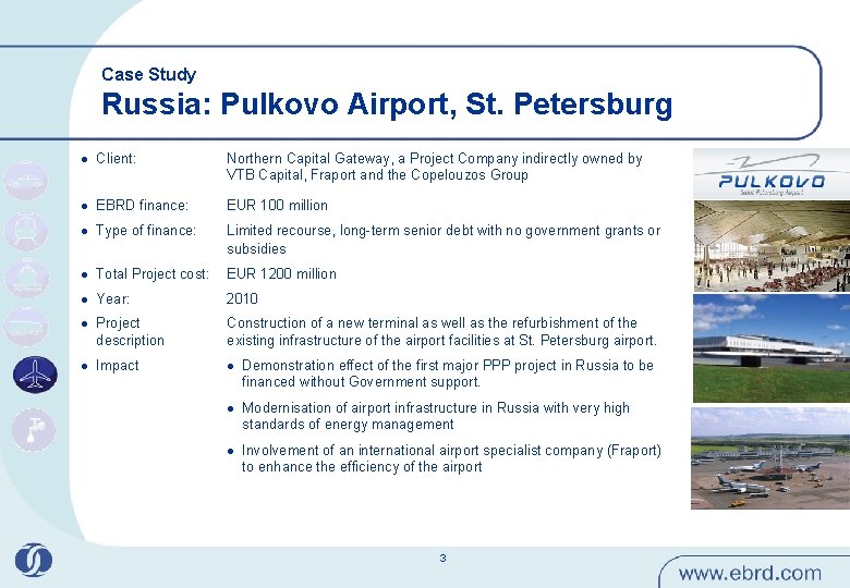 Case Study Russia: Pulkovo Airport, St. Petersburg l Client: Northern Capital Gateway, a Project