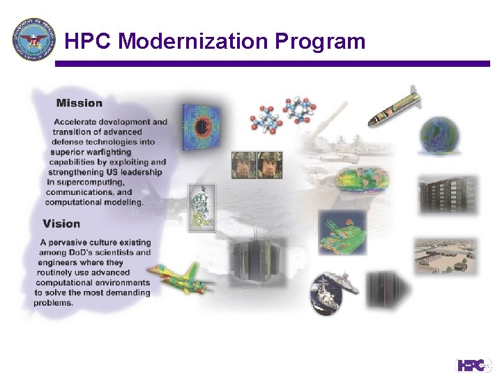 HPC Modernization Program 