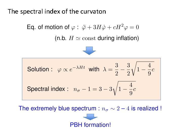 The spectral index of the curvaton 