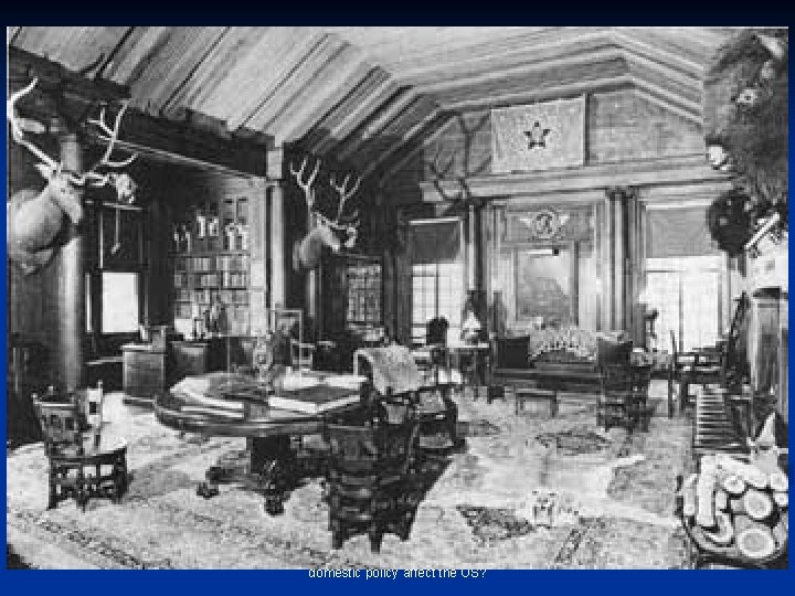 Aim: How did Teddy Roosevelt's domestic policy affect the US? 