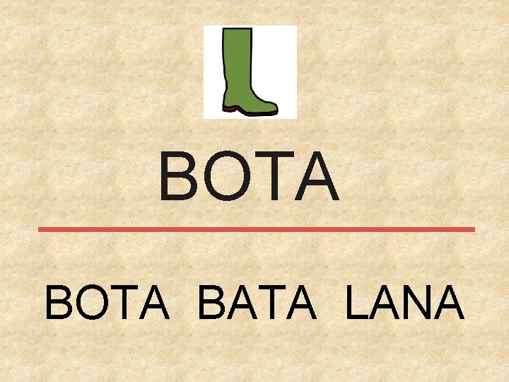 BOTA BATA LANA 