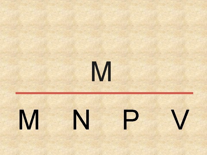 M M N P V 