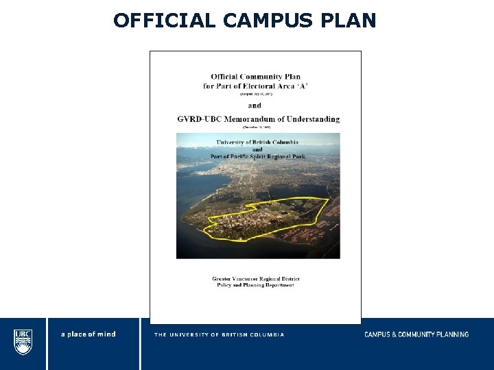 OFFICIAL CAMPUS PLAN 