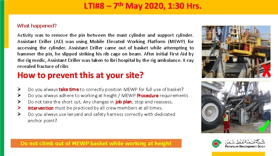 LTI#8 – 7 th May 2020, 1: 30 Hrs. What happened? Activity was to