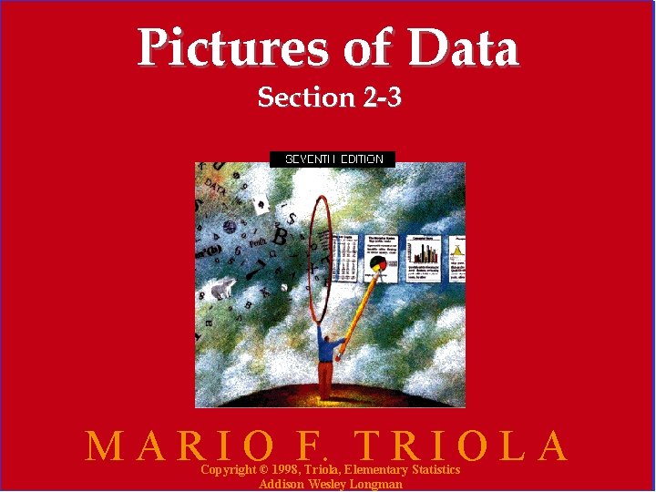 Pictures of Data Section 2 -3 M A R I O F. T R