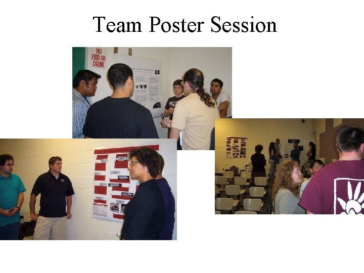 Team Poster Session 