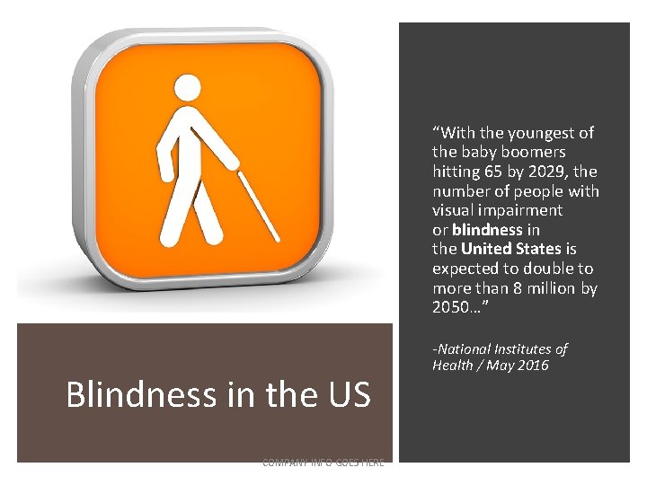“With the youngest of the baby boomers hitting 65 by 2029, the number of “With the youngest of the baby boomers hitting 65 by 2029, the number of