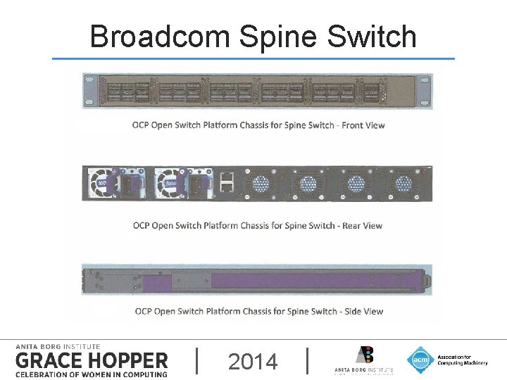 Broadcom Spine Switch 2014 