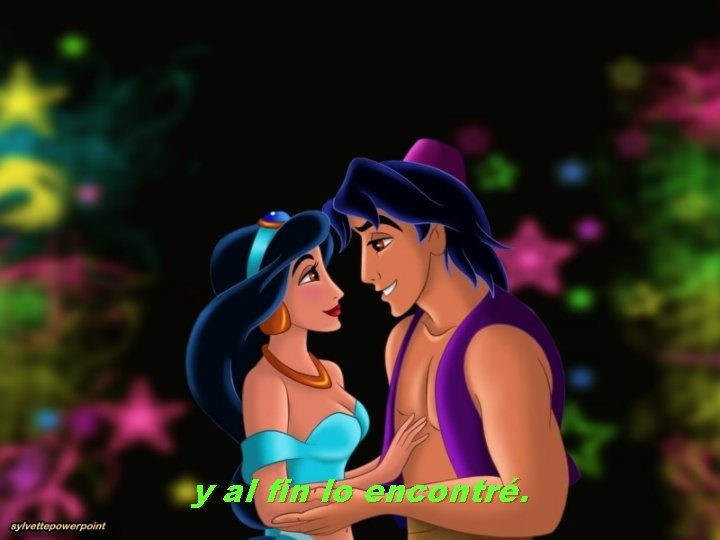 y al fin lo encontré. 