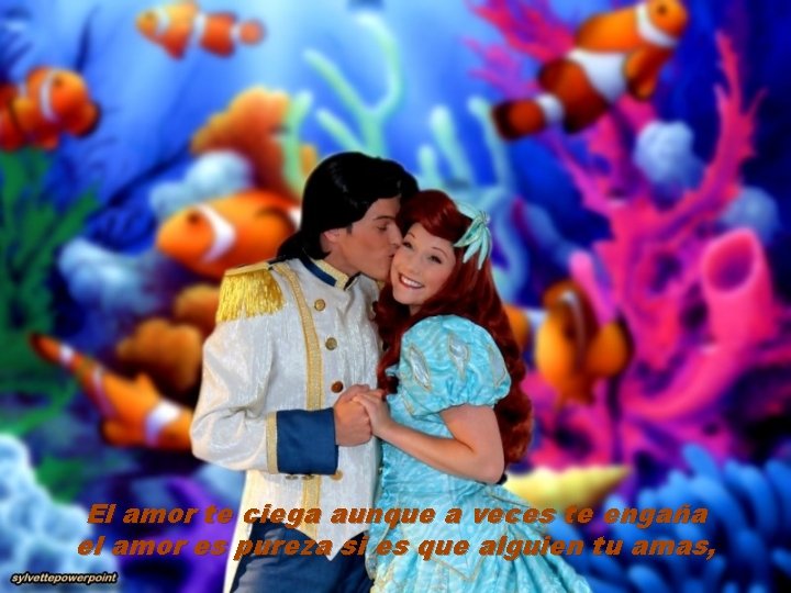 El amor te ciega aunque a veces te engaña el amor es pureza si