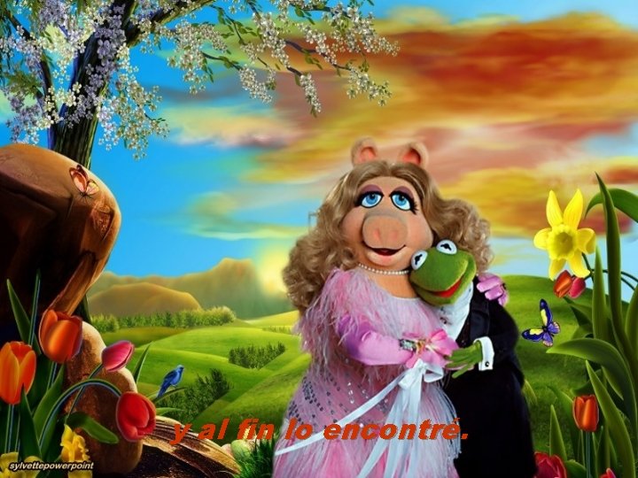 y al fin lo encontré. 