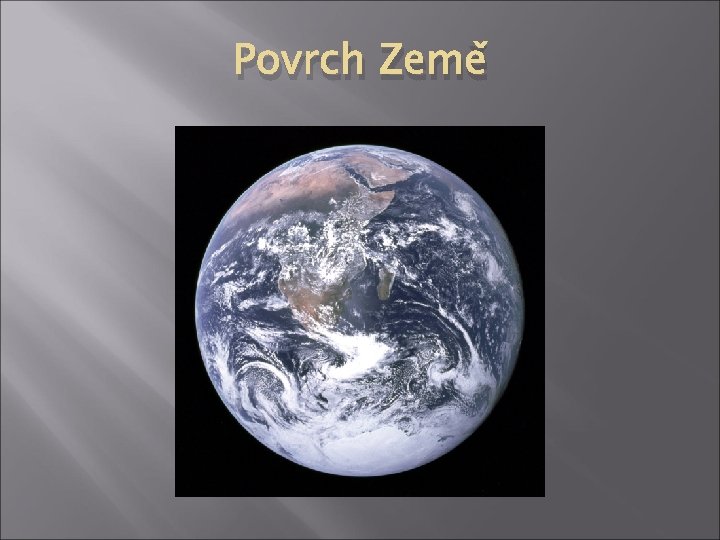 Povrch Země 