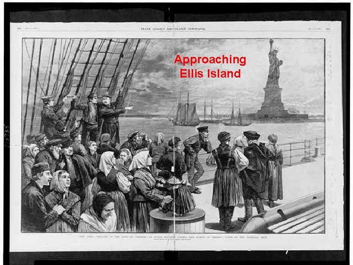Approaching Ellis Island 