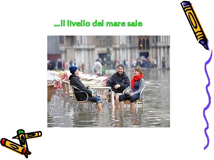 …Il livello del mare sale 