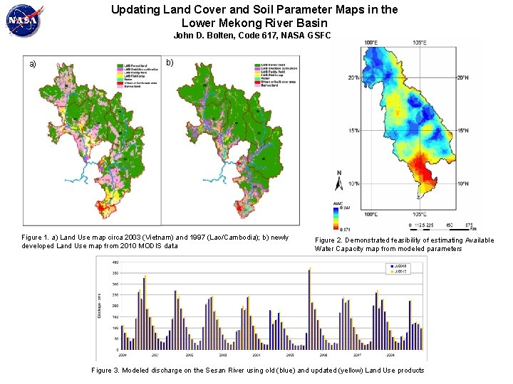 Updating Land Cover and Soil Parameter Maps in the Lower Mekong River Basin John