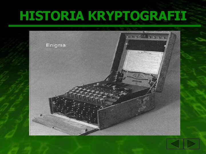 HISTORIA KRYPTOGRAFII 