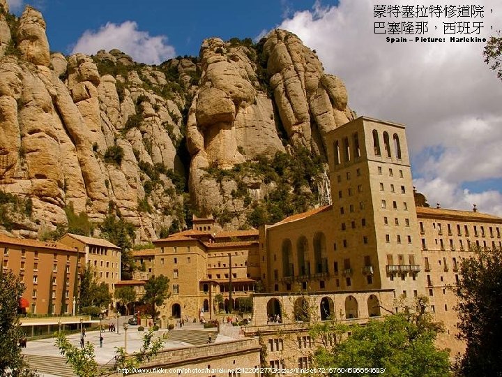 蒙特塞拉特修道院， 巴塞隆那，西班牙， Spain – Picture: Harlekino http: //www. flickr. com/photos/harlekino/2422052772/sizes/l/in/set-72157604596654693/ 