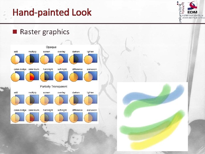 Hand-painted Look n Raster graphics 