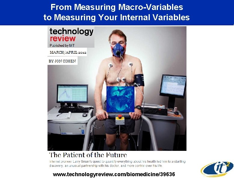 From Measuring Macro-Variables to Measuring Your Internal Variables www. technologyreview. com/biomedicine/39636 