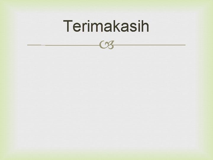 Terimakasih 