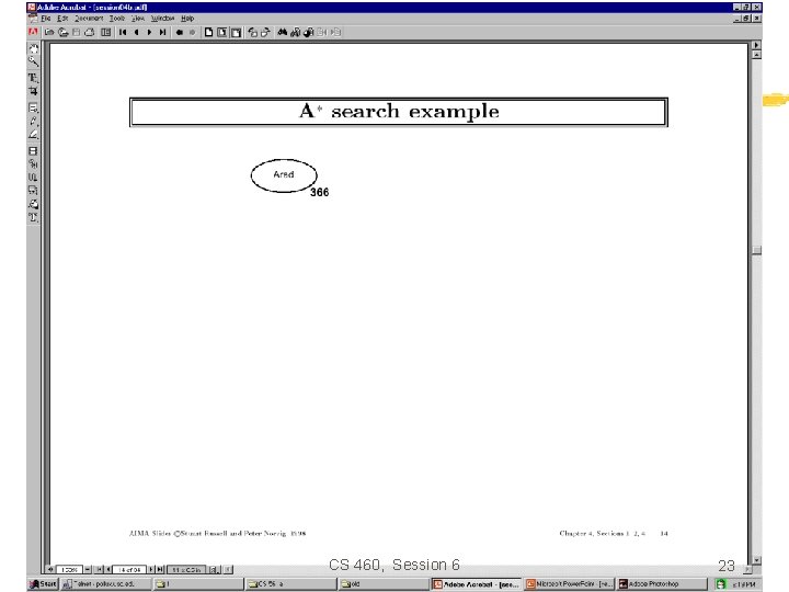 CS 460, Session 6 23 