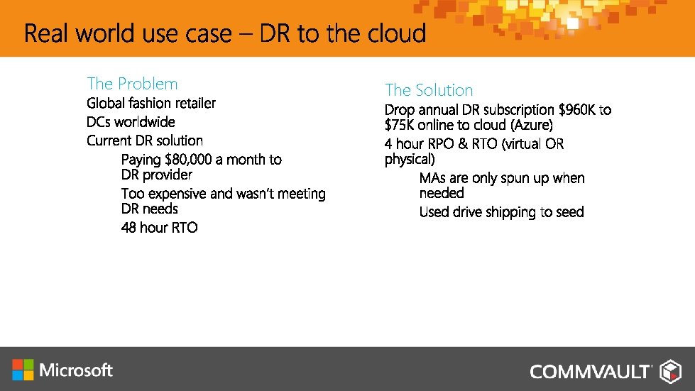 The Problem The Solution 