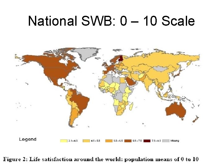 National SWB: 0 – 10 Scale 