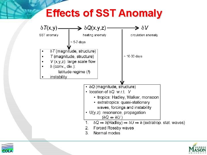 Effects of SST Anomaly 