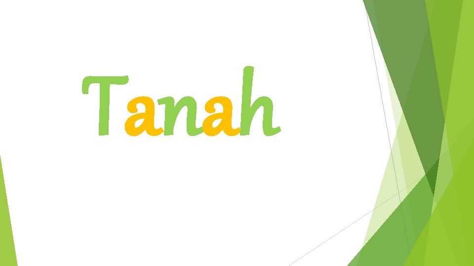 Tanah 