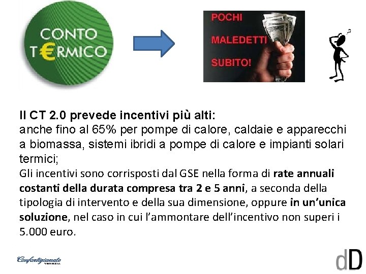 Il CT 2. 0 prevede incentivi più alti: anche fino al 65% per pompe