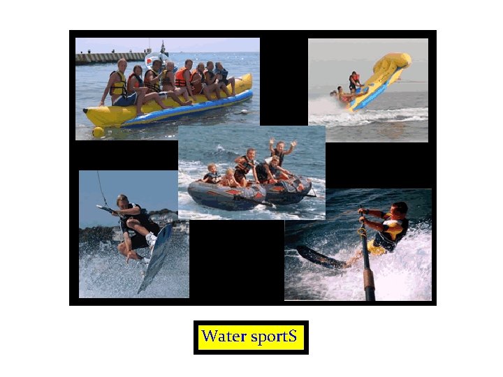 Water sport. S 