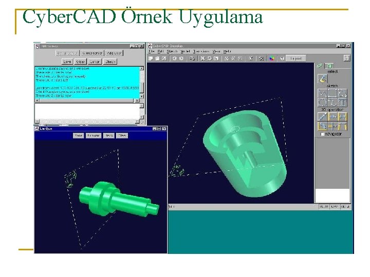 Cyber. CAD Örnek Uygulama 