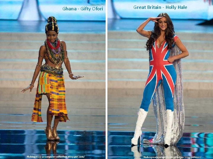 Ghana - Gifty Ofori Great Britain - Holly Hale 