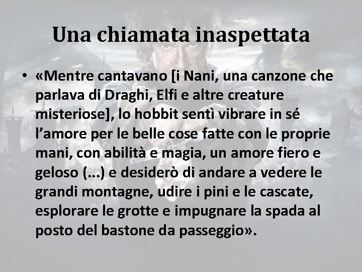 Una chiamata inaspettata • «Mentre cantavano [i Nani, una canzone che parlava di Draghi,