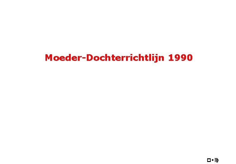 Moeder-Dochterrichtlijn 1990 pwc 