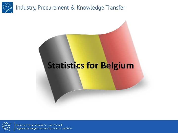 Statistics for Belgium 