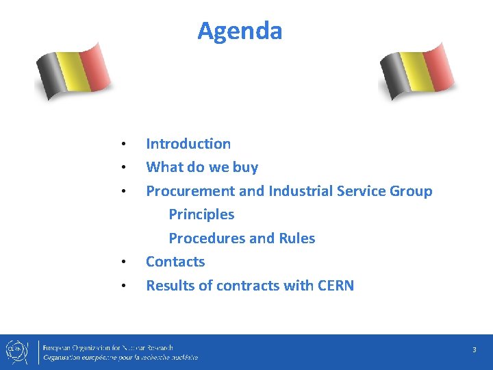 Agenda • • • Introduction What do we buy Procurement and Industrial Service Group