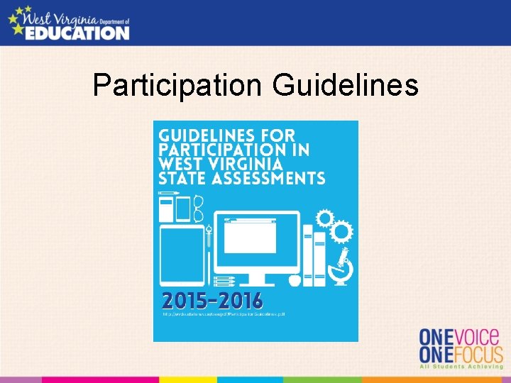 Participation Guidelines 