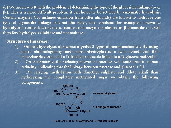 (6) We are now left with the problem of determining the type of the